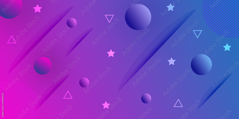 Poster blue liquid color background. dynamic textured geometric element design with dots decoration. modern