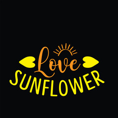  SUNFLWER tshirt design 
