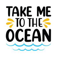 Take me to the ocean vector arts Eps