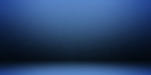 Blue abstract grunge background from studio