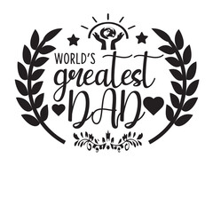 Father's Day tshirt design 