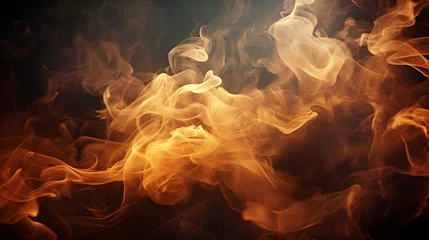 Crédence de cuisine en verre imprimé Fumée warm colorful smoke and fog, high contrast background texture, golden
