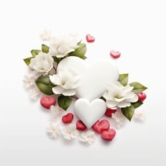 Romantic, love background, design for Valentine's day