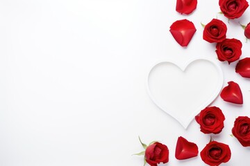 Fototapeta na wymiar Romantic, love background, design for Valentine's day