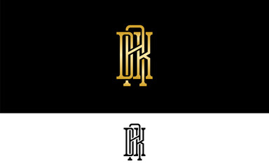 Letter dak clever logo design