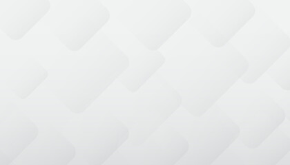 Minimal geometric white background with dynamic shapes composition. Vector illustration