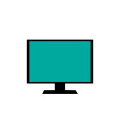 Television icon design.