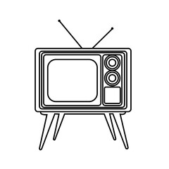 Television icon design.