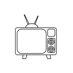 Television icon design.