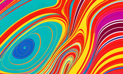 Abstract colorful neon background led artificial intelligence, bright colorful waves, modern futuristic texture, background canvas, generative AI