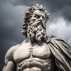 statue of Zeus the Greek god