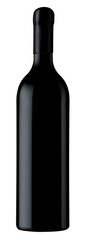bottle of red wine transparent  background 5