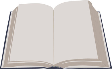 Blank Open Book