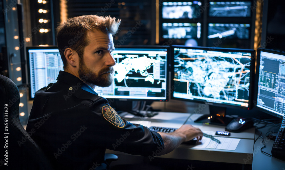 Poster skilled professional in computer security planning and coordination