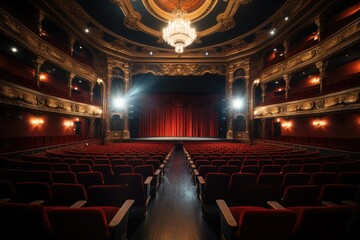 Fototapeta premium Teatro Large luxury.