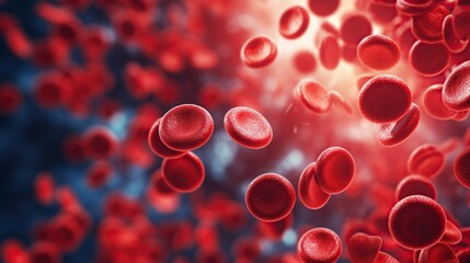 illustration, red blood cells