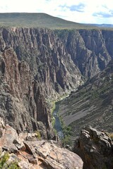 Gunnison River at Black Canyon of the Gunnison National Park in Colorado
