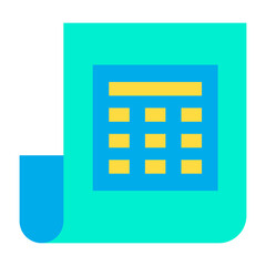 Flat Calculation icon