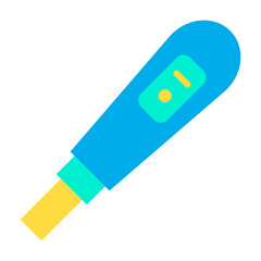 Flat Pregnancy test icon