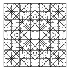 Fototapeta premium Tile Geometric Seamless Pattern 