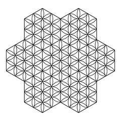 art Geometric Seamless Pattern Element