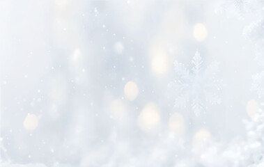 Frost pattern background. Frozen texture in winter (ice crystals) with snowflakes. Snowy sparkle Christmas background