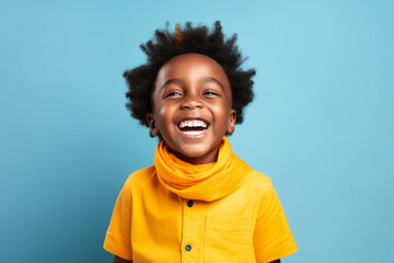 portrait of an african american child 