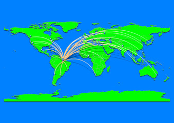 Altamira, Brazil map - Concept map for Altamira, Brazil on World map. Suitable for export concepts. File is suitable for digital editing and prints of all sizes.
