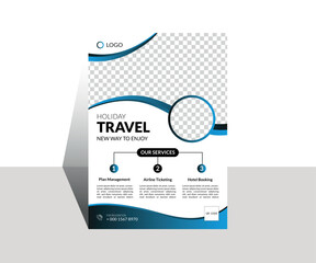 
corporate travel Flyer Template Design bundle