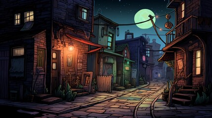 Fototapeta premium illustration, many squares with many and lines