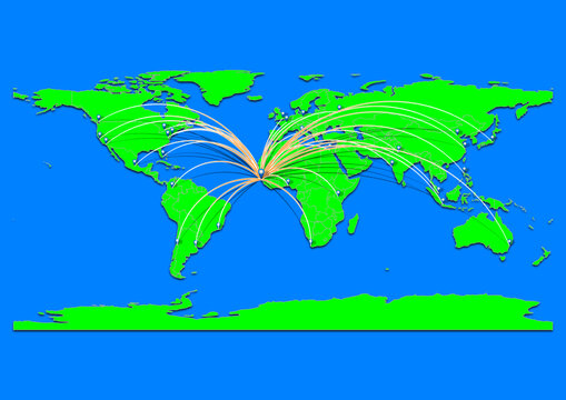Kamsar, Guinea map - Concept map for Kamsar, Guinea on World map. Suitable for export concepts. File is suitable for digital editing and prints of all sizes.