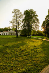 Obraz premium Dwór Ignacego Jana Paderewskiego w Kąśnej Dolnej 