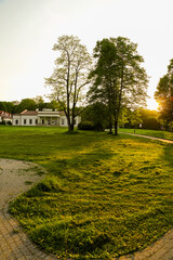 Obraz premium Dwór Ignacego Jana Paderewskiego w Kąśnej Dolnej 