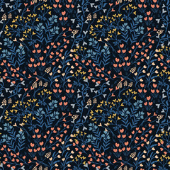 Seamless ditsy patern