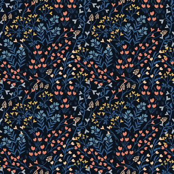 Seamless ditsy patern