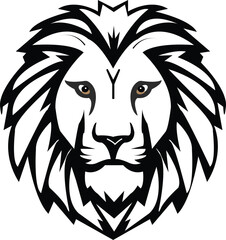  king lion crown symbols. Elegant Leo animal logo. Premium luxury brand identity icon set. Vector