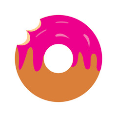 donuts icon logo vector design template