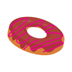 donuts icon logo vector design template