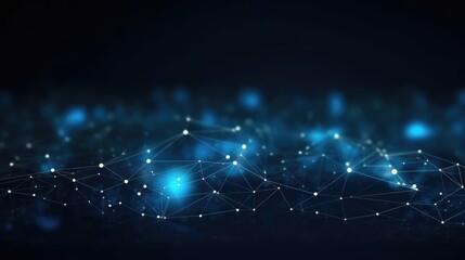 Technology Network Background