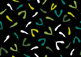 Autumn leaves seamless maple pattern for wrapping paper and fabrics and linens and kids clothes print