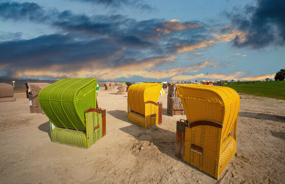 Strandwetter in Varel/Dangast, beachweather,