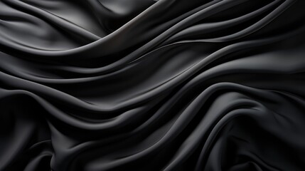 Black fabric background stock photography - obrazy, fototapety, plakaty