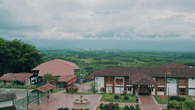 Parque del Caf&eacute;, ubicado en Montenegro, Quind&iacute;o, Colombia 