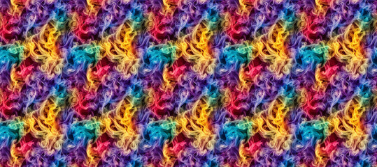 Fototapeta na wymiar Colorful Seamless Pattern Background