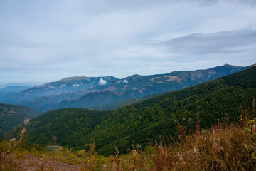 Fototapeta na wymiar Stara planina, Eastern Serbia. Mountain range.
