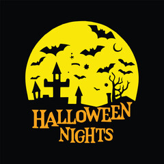 Halloween t-shirt design