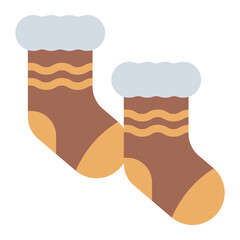 Pair of Socks flat icon