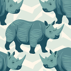 Rhino skin pattern, background, hand-drawn cartoon flat art Illustrations in minimalist vector style