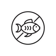 Ban Fishing Icon