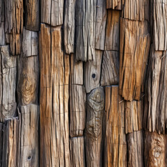 Texture of Wood Trunk Wall. Generative Ai, Ai. - obrazy, fototapety, plakaty